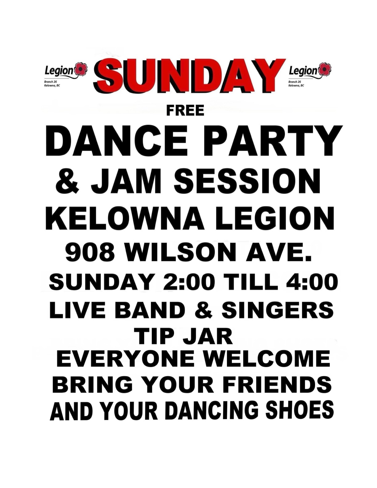 Free Jam Session poster