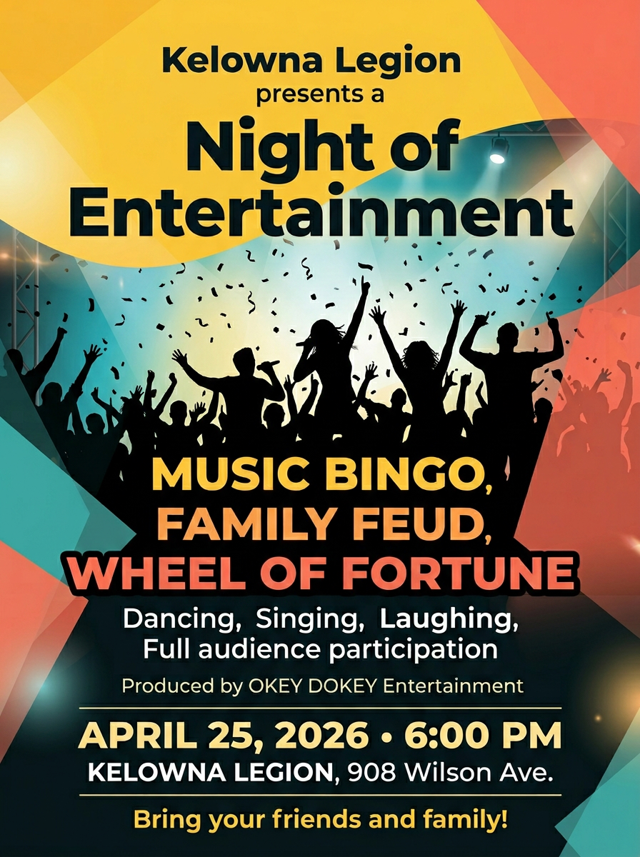 Entertainment Night poster - Apr 12
