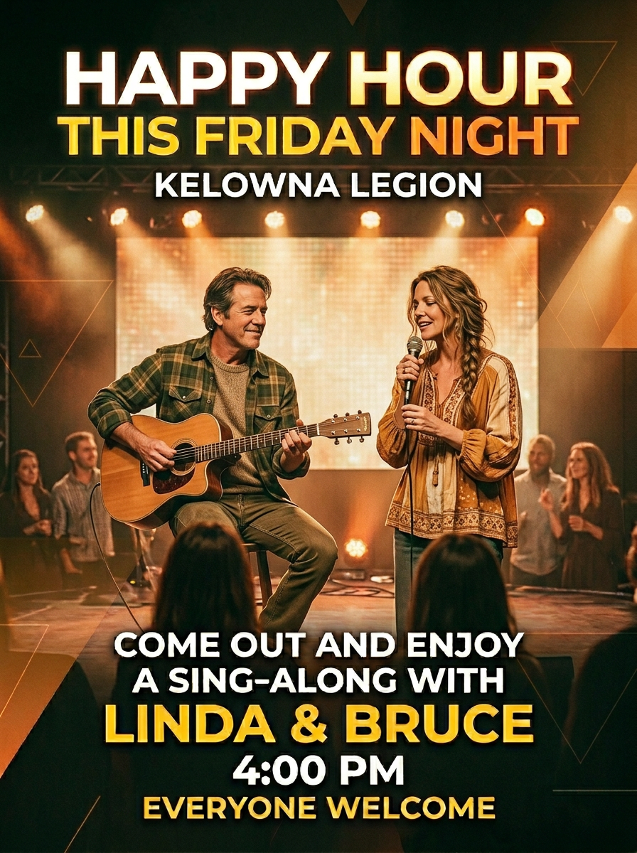 Happy Hour Sing-along with Linda & Bruce poster